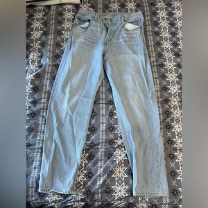 Levi's 501 button fly Light Blue Straight Leg Women's Jeans